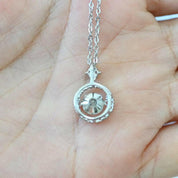 Round Brilliant-cut 1.0 ct Diamond Necklace-Evani Naomi Jewelry