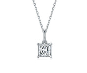 Square-cut 1.0 ct Diamond Jewelry Set-Evani Naomi Jewelry