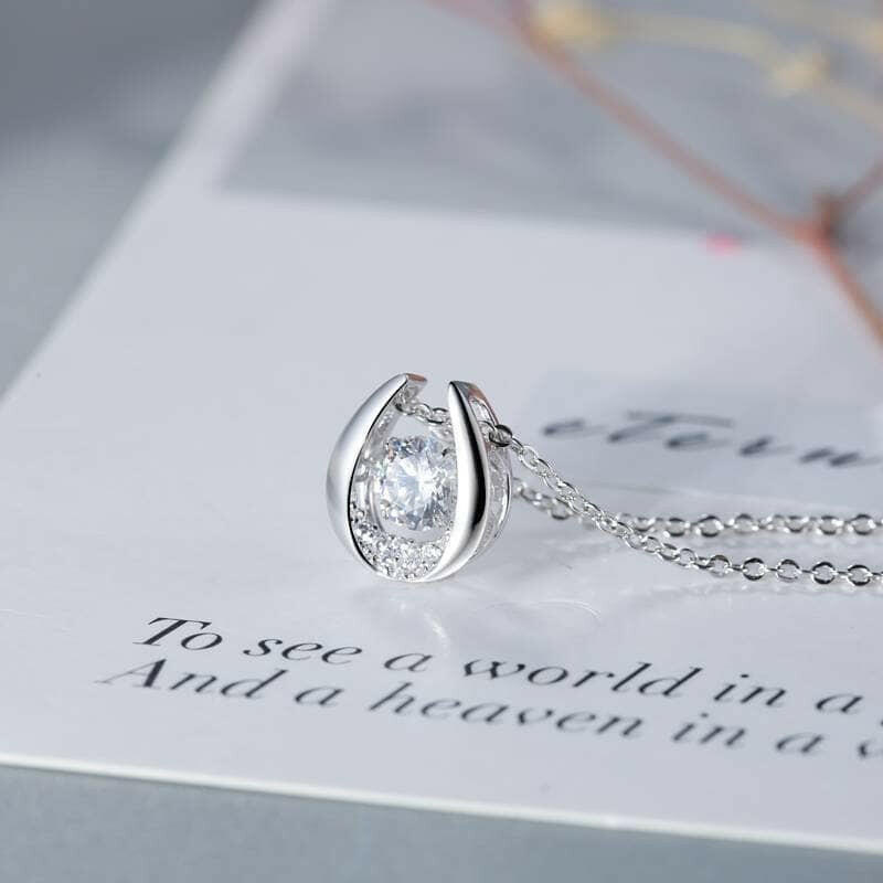 Twinkle 0.5 ct Round Diamond Necklace-Evani Naomi Jewelry