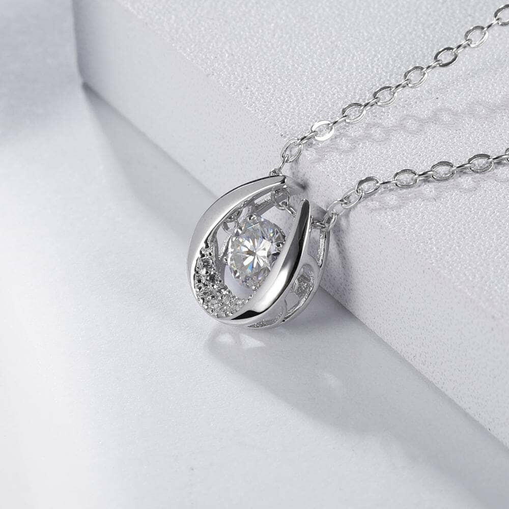 Twinkle 0.5 ct Round Diamond Necklace-Evani Naomi Jewelry