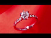 0.50 ct Diamond 5mm Engagement Ring