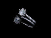 Classic 1.00 ct 6.5mm Diamond Engagement Ring