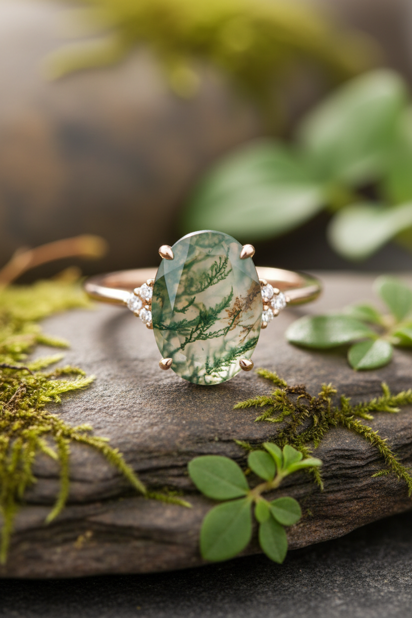 Moss Agate Jewelry: Meaning, Beauty, and Why This Natural Gemstone Is So Special