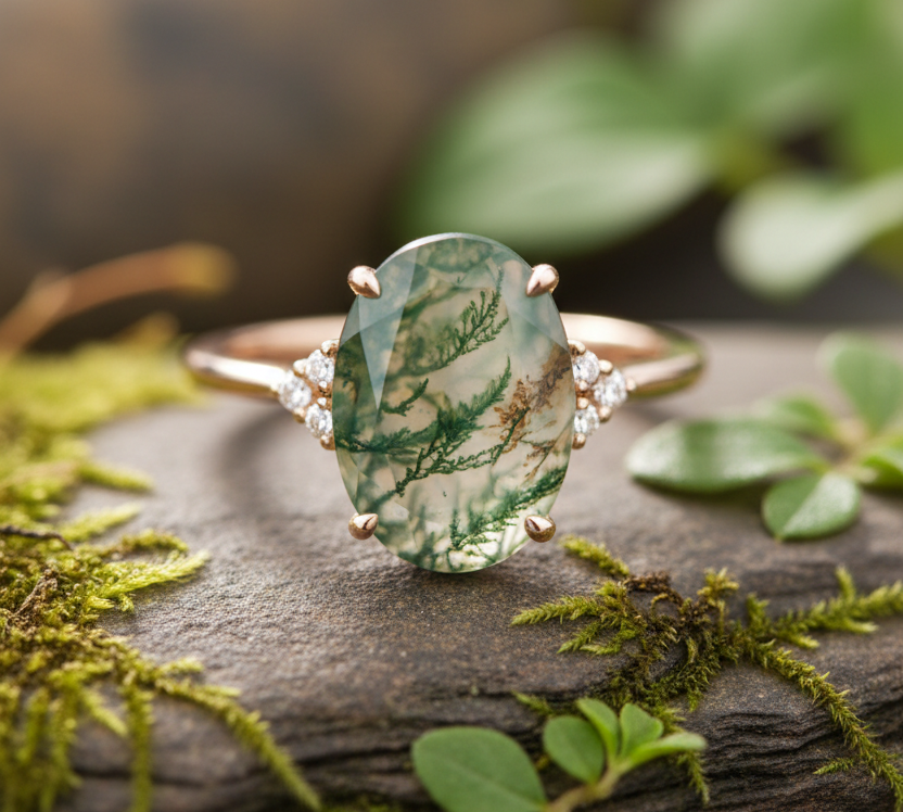 Moss Agate Jewelry: Meaning, Beauty, and Why This Natural Gemstone Is So Special