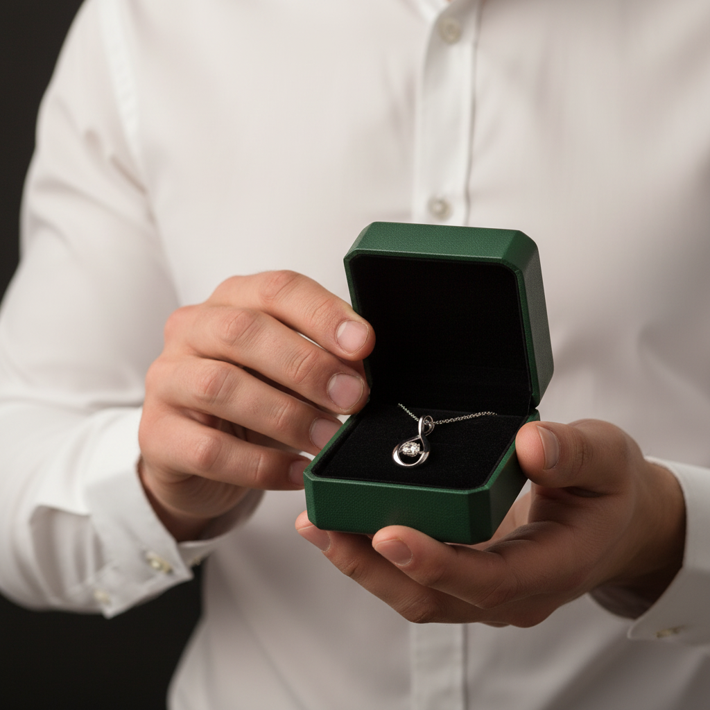 0.50 ct Diamond Option Infinity Necklace - Evani Naomi Jewelry