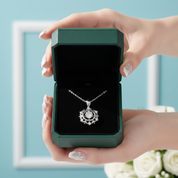 0.50 ct Diamond Option Snowflake Necklace