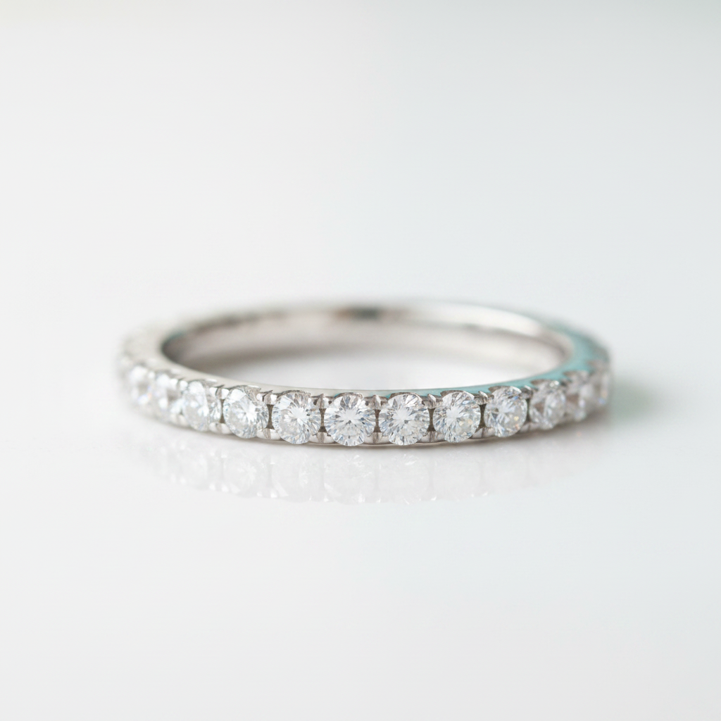 0.90 ct Diamond Option Full Eternity Wedding Band