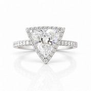 1.90 Ct Trillion Cut Diamond OptionEngagement Ring
