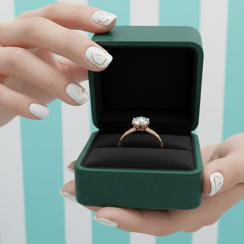 18K Rose Gold 2.0 Ct Round Diamond Option Classic Engagement Ring