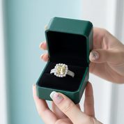 18k White Gold Diamond OptionEngagement Ring