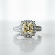 18k White Gold Diamond OptionEngagement Ring