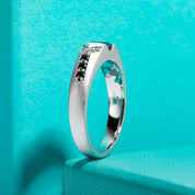 1.0 Ct Black Marquise Diamond Engagement Ring-Evani Naomi Jewelry