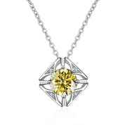 1.0 Ct Diamond Classic Pendant Necklace-Evani Naomi Jewelry