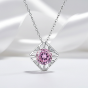 1.0 Ct Tourmaline Birthstone Classic Pendant Necklace