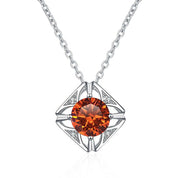 1.0 Ct Diamond Classic Pendant Necklace-Evani Naomi Jewelry