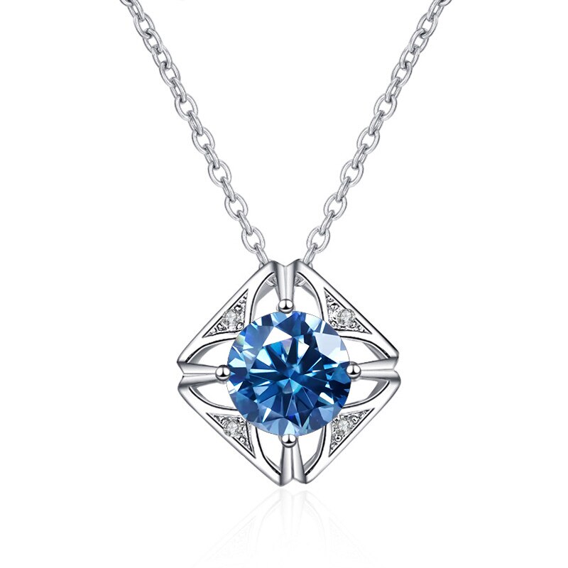 1.0 Ct Diamond Classic Pendant Necklace-Evani Jewelry