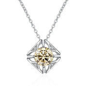 1.0 Ct Diamond Classic Pendant Necklace-Evani Naomi Jewelry