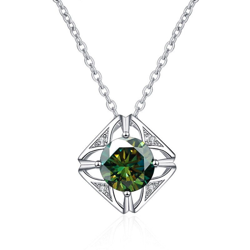 1.0 Ct Diamond Classic Pendant Necklace-Evani Jewelry
