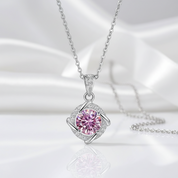 1.0 Ct Clavicle Tourmaline Birthstone Pendant Necklace