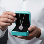 1.0 Ct Sunflower Tourmaline Birthstone Pendant Necklace