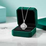 1.0 Ct Diamond Option Sunflower Pendant Necklace