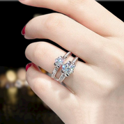 1.0 Ct Round Cut Antique Style Diamond Engagement Ring-Evani Naomi Jewelry