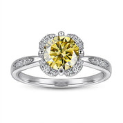 1.0 Ct Round Cut Diamond Engagement Ring-Evani Naomi Jewelry