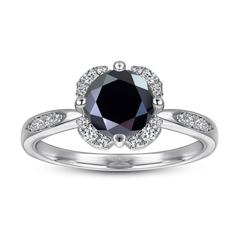 1.0 Ct Round Cut Diamond Engagement Ring-Evani Naomi Jewelry