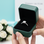 1.0 Ct Round Cut Diamond OptionHidden Halo Engagement Ring