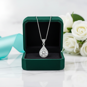 1.0 Ct Round Cut Diamond Option Pendant Necklace