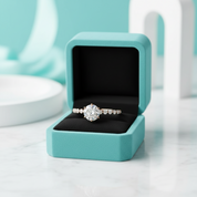 1.0 Ct Round Cut Diamond Rose Gold Engagement Ring-Evani Jewelry