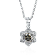 1.0 Ct Round Cut Diamond Star Pendant Necklace-Evani Naomi Jewelry