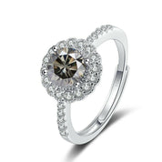 1.0 Ct Round Diamond Adjustable Engagement Ring-Evani Naomi Jewelry