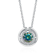 1.0 Ct Round Diamond Elegant Necklace-Evani Naomi Jewelry