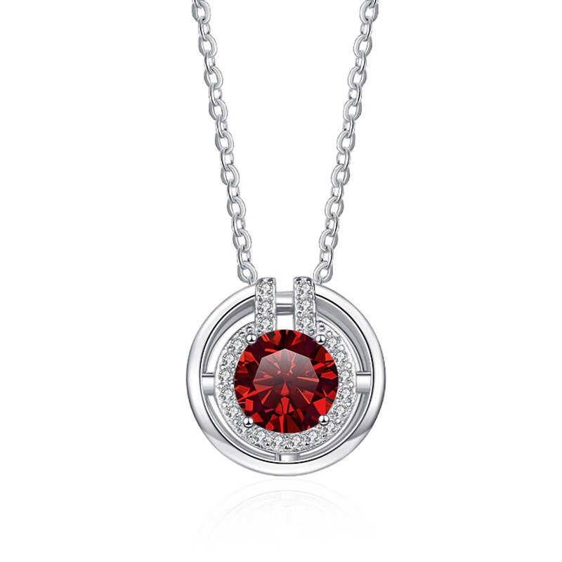1.0 Ct Round Diamond Elegant Necklace-Evani Naomi Jewelry