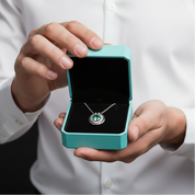 1.0 Ct Round Cut Peridot Birthstone Elegant Necklace-Evani Jewelry