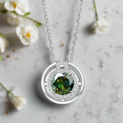 1.0 Ct Round Diamond Elegant Necklace-Evani Naomi Jewelry