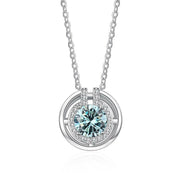 1.0 Ct Round Diamond Elegant Necklace-Evani Naomi Jewelry
