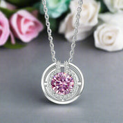1.0 Ct Round Diamond Elegant Necklace-Evani Naomi Jewelry