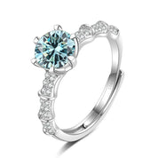 1.0 Ct Round Diamond Engagement Ring-Evani Naomi Jewelry