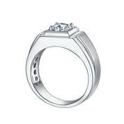 1.0 Ct Round Diamond Engagement Ring-Evani Naomi Jewelry