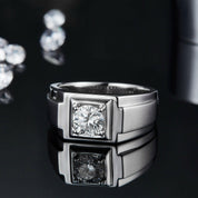 1.0 Ct Round Diamond Engagement Ring-Evani Naomi Jewelry