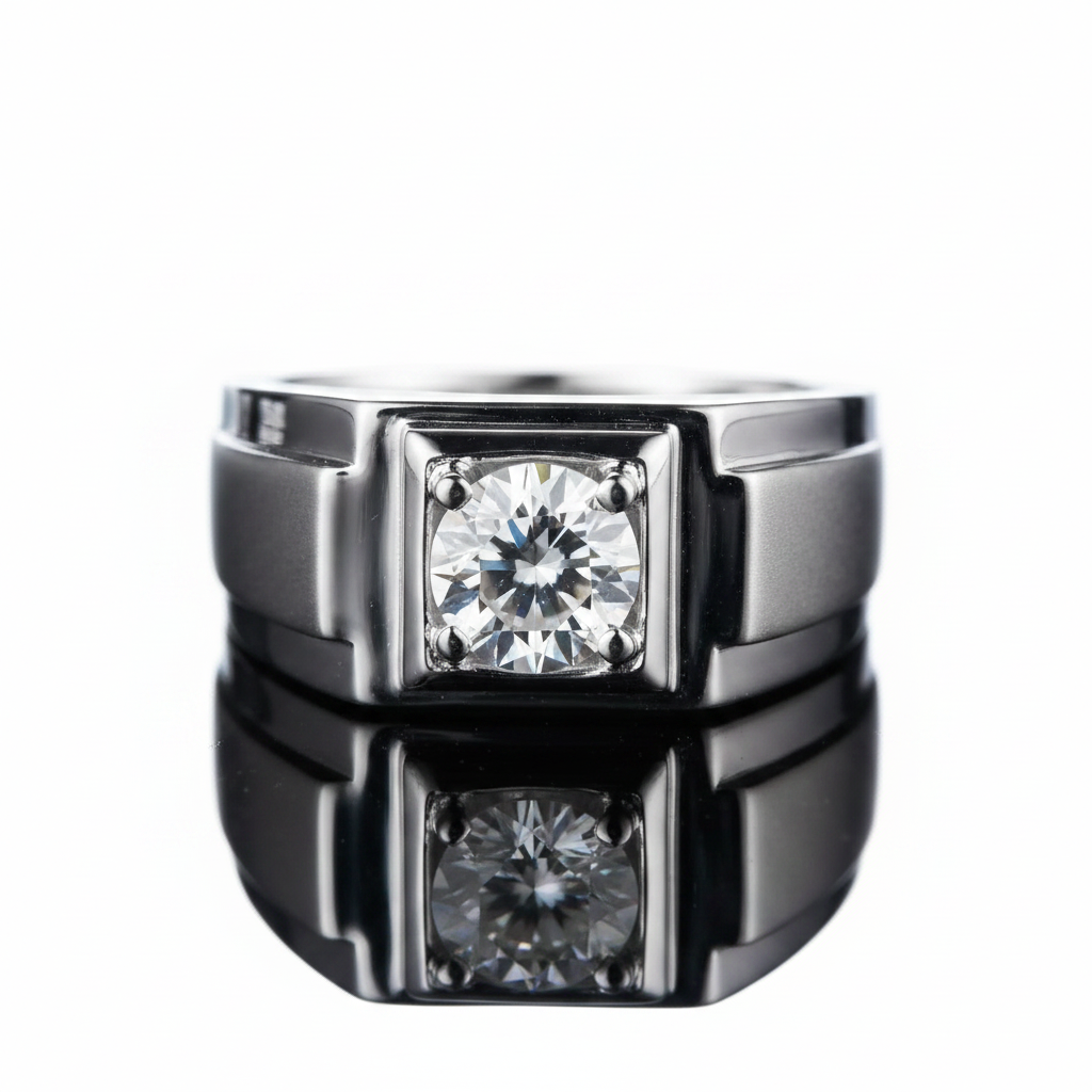 1.0 Ct Round Diamond Option Engagement Ring