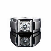 1.0 Ct Round Diamond Option Engagement Ring