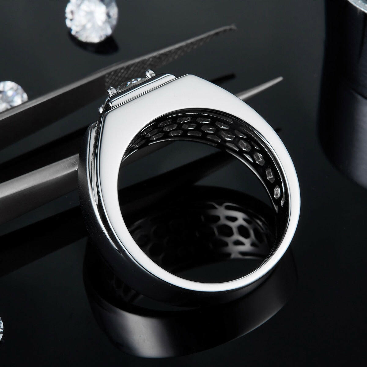 1.0 Ct Round Diamond Engagement Ring-Evani Naomi Jewelry
