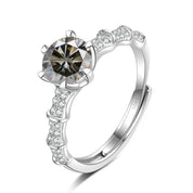 1.0 Ct Round Diamond Engagement Ring-Evani Naomi Jewelry