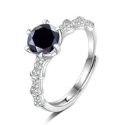 1.0 Ct Round Diamond Engagement Ring-Evani Naomi Jewelry