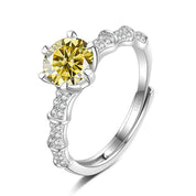 1.0 Ct Round Diamond Engagement Ring-Evani Naomi Jewelry