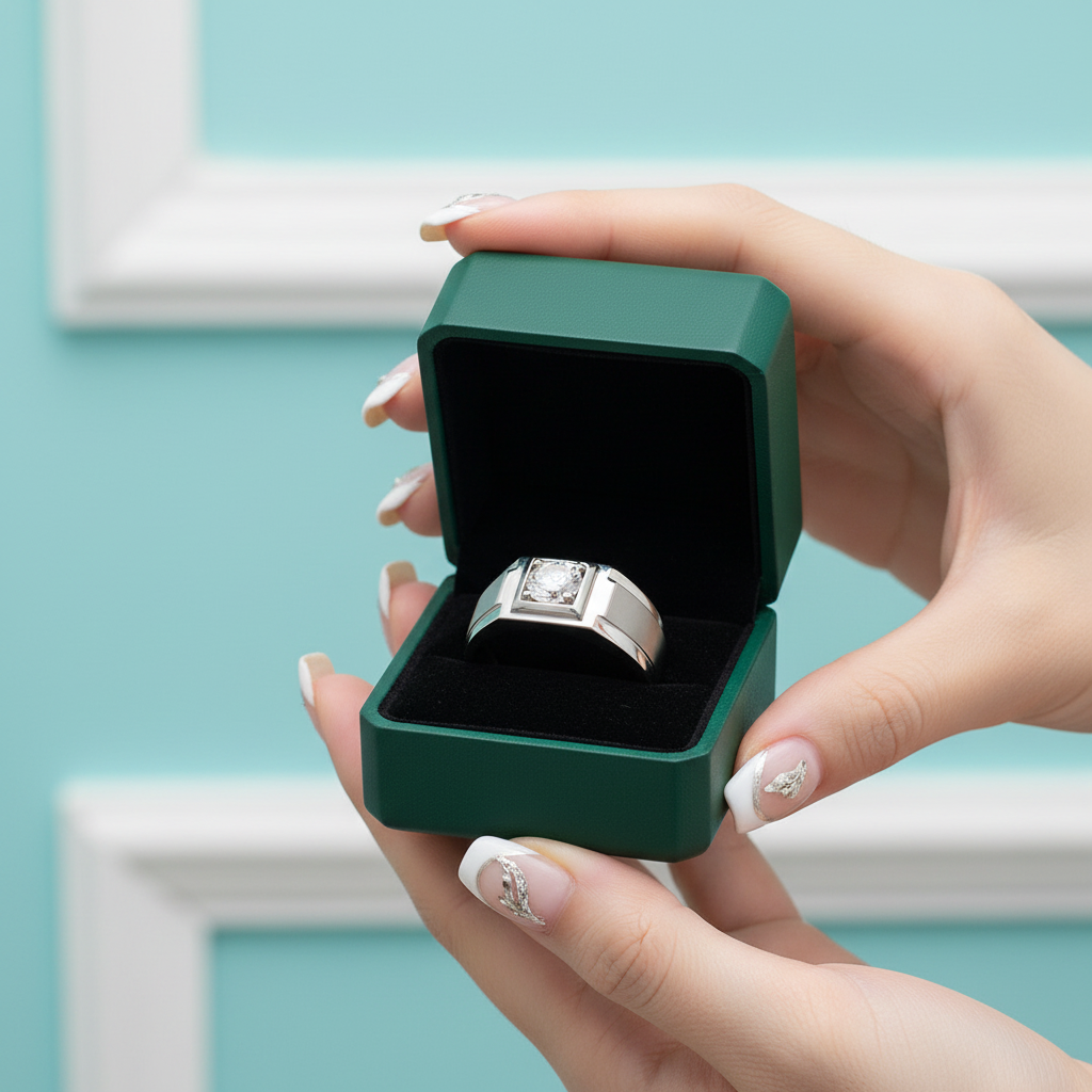 1.0 Ct Round Diamond Option Engagement Ring