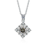 1.0 Ct Round Diamond Necklace-Evani Naomi Jewelry